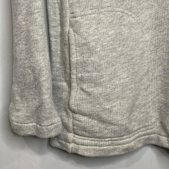 Vineyard Vines Womens Extra Small Cowl Neck Sweater Gray Pockets Long Sleeve - Picture 4 of 10